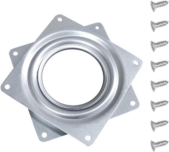 Turntable 10 cm - Swivel Bearing Slewing Ring met Push Ball Bearings - Stabiel Draaisysteem voor Turntable - TV - Eettafel en Meer