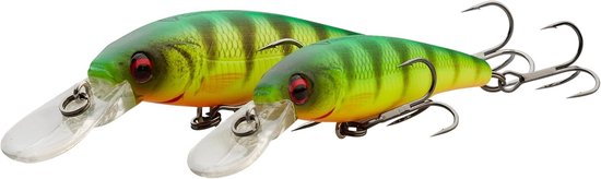 Twitch Baars Snoek Kunstaas 8,3 cm - Magnetische Lange Worp & Ingebouwde Ratel voor Zoetwater Roofvis