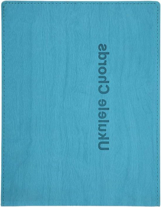Ukelele Akkoorden Boek - Ukelele Gids - Muziek Leren - 180 Akkoorden - 23.5 x 18 cm - Blauw