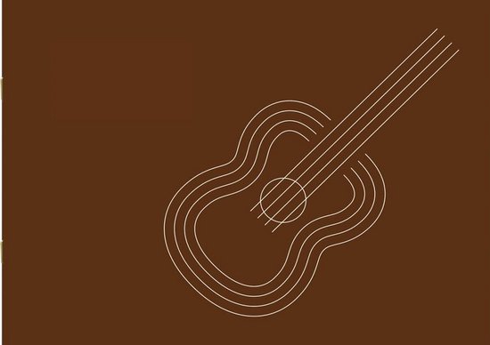 Ukelele Lesboek met 4 Notenbalken en Akkoorden Vademecum - Muziekboek van Merkloos