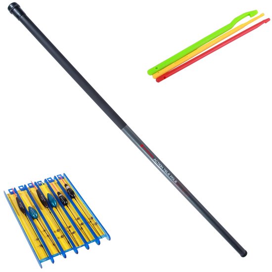Ultimate Action Tele Pole Vaste Hengel Set 7m - Vaste Hengel
