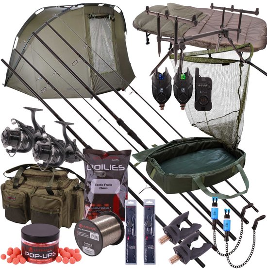 Ultimate Advanced Carp Session Set - Karper Set van Merkloos