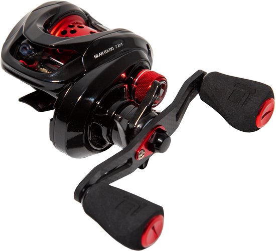 Ultimate Alpha Carbon Cast Baitcaster Reel - Reel van Merkloos