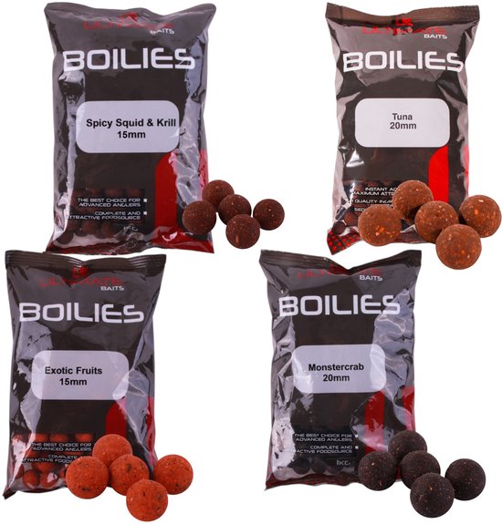 Ultimate Baits Boilie Pack 4kg - Boilies