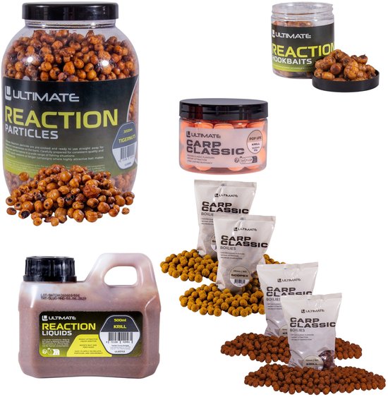 Ultimate Baits Carp Tigernuts/Boilies Weekend Pack - Boilies