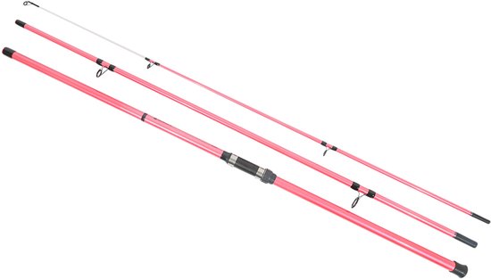 Ultimate Beachforce Pink Strandhengel 4.20m (100-250g) (3-Delig) - Strandhengel