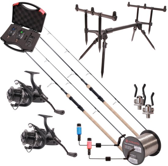 Ultimate Bionic High End Carp Set - 3.5lbs Cork handle - Karper Set
