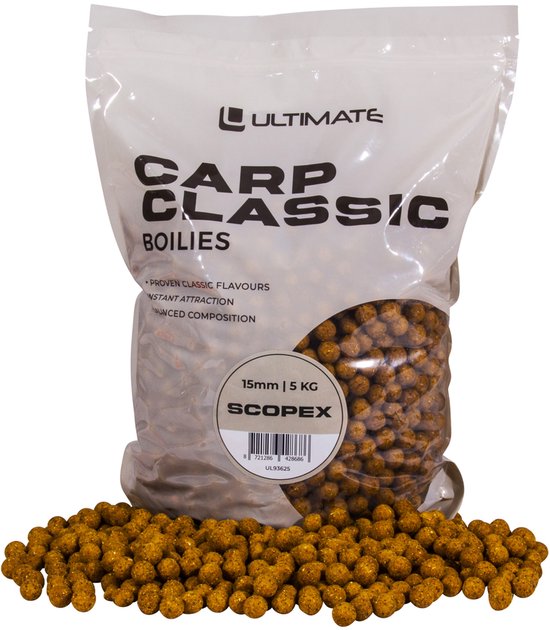 Ultimate Carp Classic Boilies 15mm 5kg - Scopex - Boilies