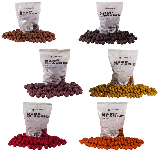 Ultimate Carp Classic Boilies Try-Out Pack (6kg) (6 Smaken!) - Boilies