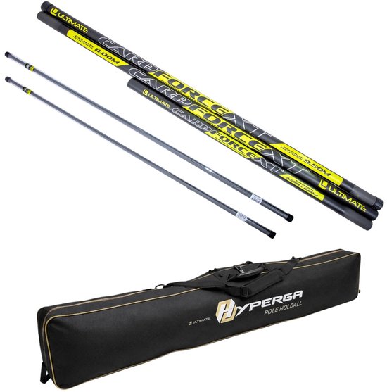 Ultimate Carpforce XT Complete Vaste Hengel Set 11m - Vaste Hengel van Merkloos