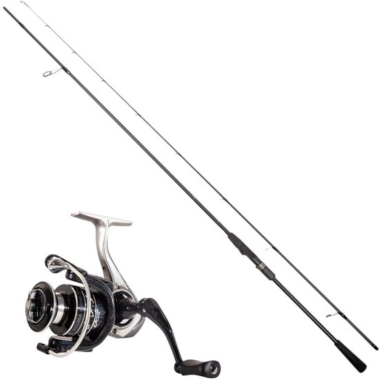 Ultimate Chikara Black Spin Combo 2.70m + Acura 3000 - Roofvis set van Merkloos