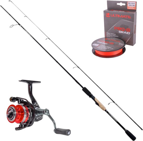 Ultimate Classic Spin Combo 2,40m - Roofvis set van Caperlan