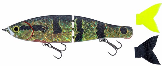 Ultimate Collos X-Glide Swimbait Jungle Peacock 24cm (124g) - Swimbait