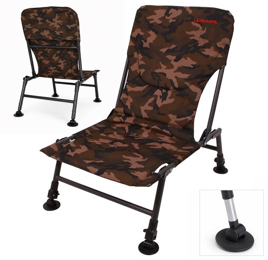 Ultimate COM4 Session Chair Camo - Karperstoel van Ultimate