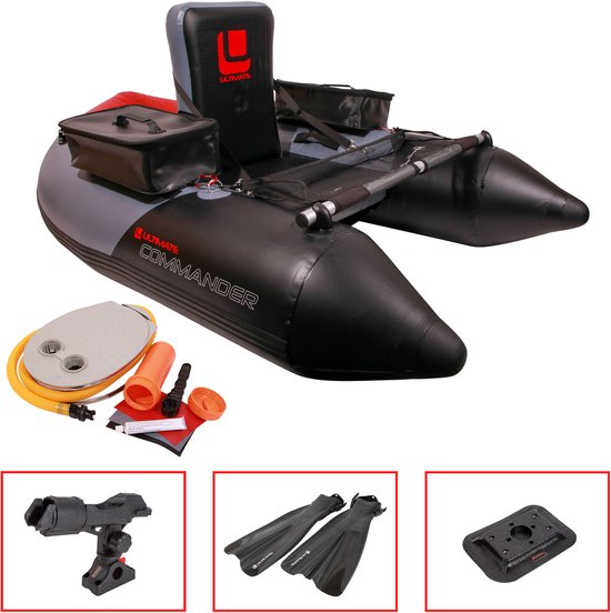 Ultimate Commander Bellyboat Set - Belly Boat van Ultimate