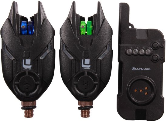 Ultimate E-tension Bite Alarm Beetmelder Set 2+1 - Beetmelder van Ultimate