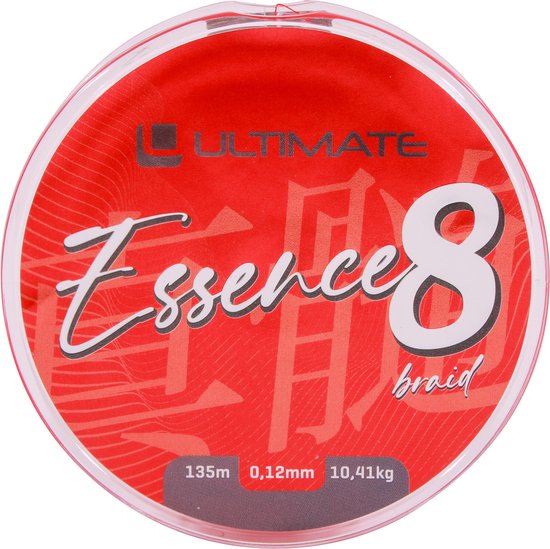 Ultimate Essence 8-Braid 135m 0,14mm 12,34kg | Gevlochten lijn van Ultimate