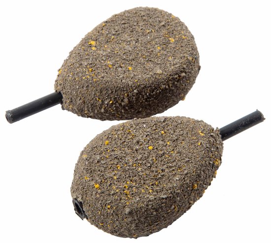 Ultimate Flat Pear Inline Sand Camo Lood 57g (20 Stuks) - Inline Lood