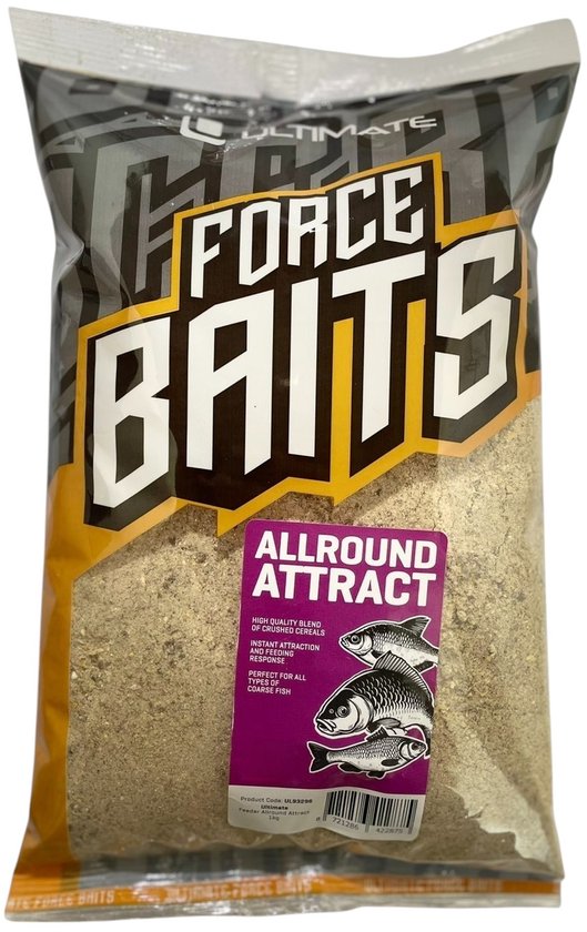 Ultimate Force Baits Lokvoer Allround Attract (10kg) - Lokvoer van Merkloos