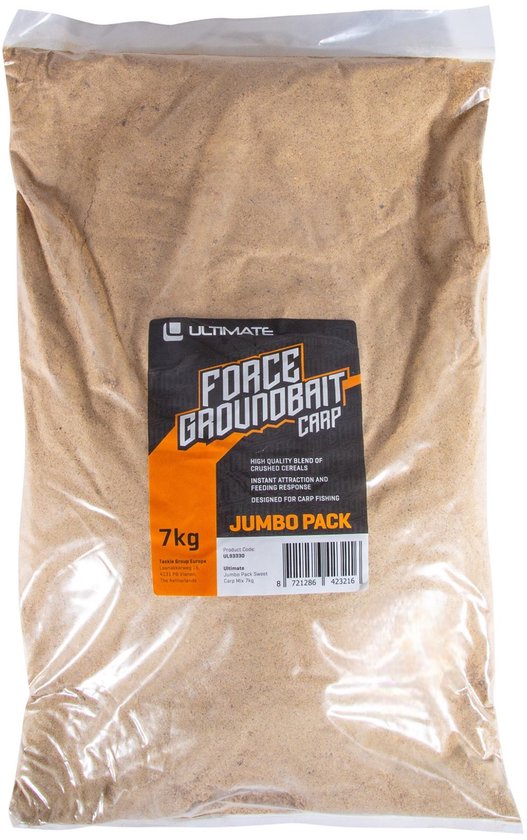 Ultimate Force Baits Lokvoer Sweet Carp Mix (7kg) - Lokvoer van Merkloos