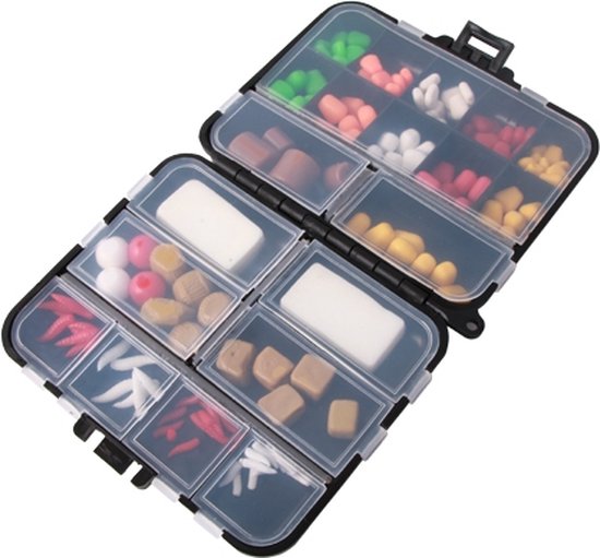 Ultimate Imitation Bait Set 160pcs - Imitatie Aas van Merkloos