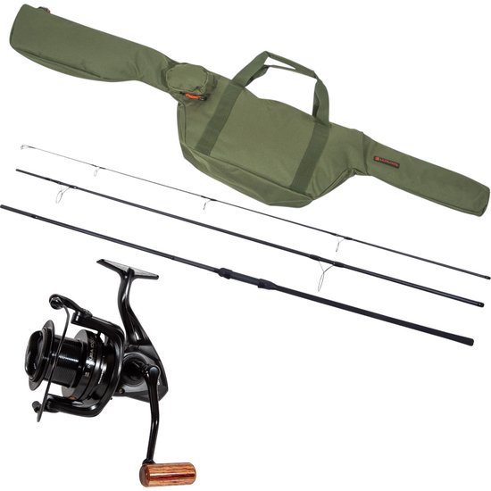 Ultimate Indura Carp Combo Set 12ft 3lb (3-delig) - Karper Set van Merkloos