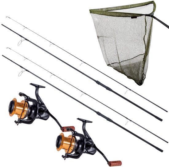 Ultimate Indura Gold Carp Set 10ft (3lb) - Karper Set van Merkloos