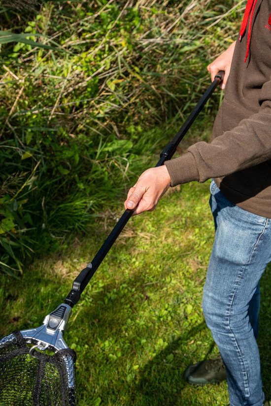 Ultimate Landingnet Rubber 60x60cm (75-130cm) | Schepnet van Spro