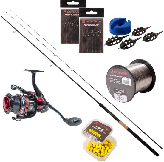Ultimate Method Feeder Set - Witvis Set van Merkloos