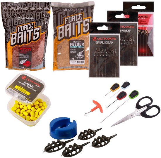 Ultimate Method Feeder Starter Pack - Lokvoer van Merkloos