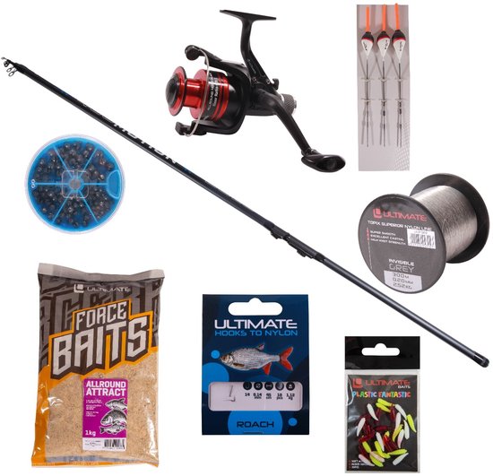 Ultimate Motion Bolognese Complete Hengelset 7m - Witvis Set