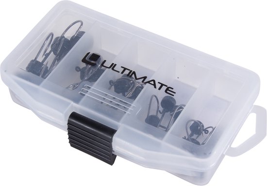 Ultimate Nedlead Jighead Box (2.8-10g) (30pcs) - Loodkop van Merkloos