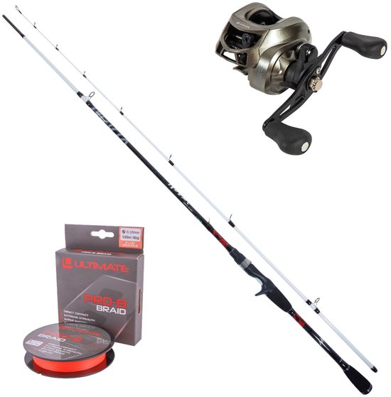Ultimate Novix Cast Combo 2.20m (20-60g) - Baitcaster Hengel van Merkloos