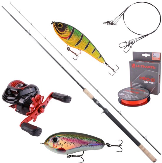 Ultimate Pike Caster Set - Roofvis set van Merkloos