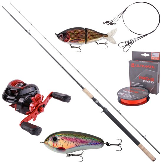 Ultimate Pike Caster Set - Roofvis Set van Ultimate