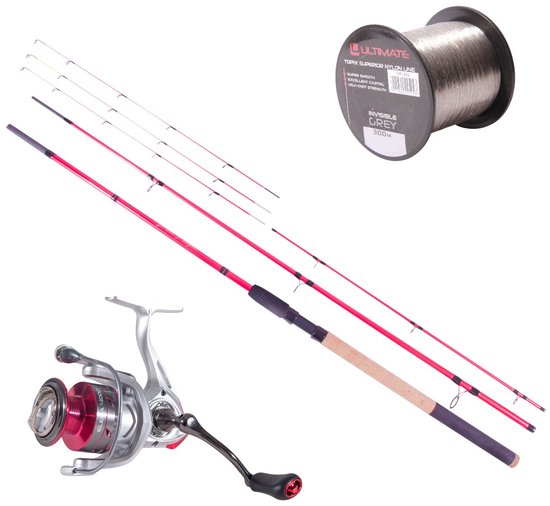 Ultimate Pink Feeder Hengelset 3.00m (40-80g) - Witvis Set