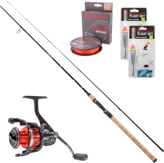 Ultimate Predator Float & Spin Combo - Roofvis Set van Merkloos
