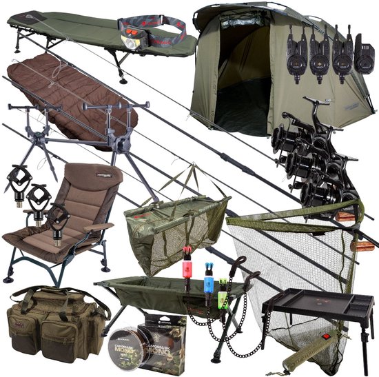 Ultimate Premium Carp Session Set - Karper Set