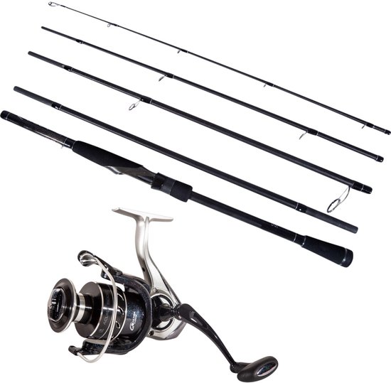 Ultimate Quest Spin Acura Travel Combo 2.40m (40-80g) - Roofvis set van Merkloos