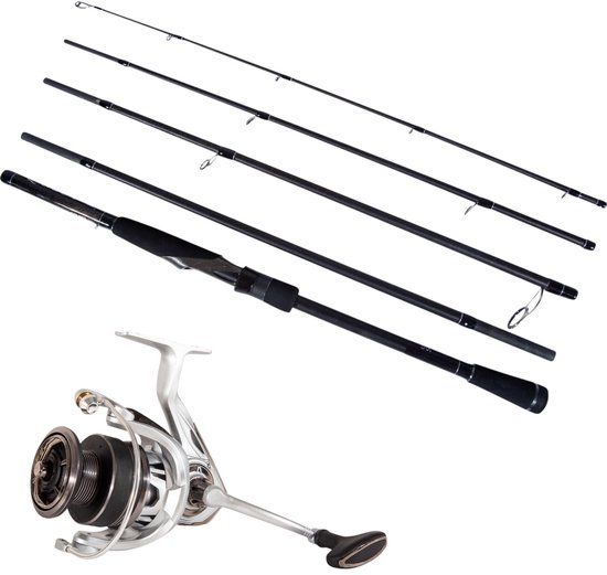 Ultimate Quest Spin Visset 2.70m (10-40g) + Hydra 2500 - Roofvis Set van Merkloos