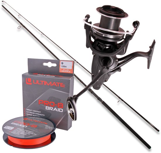 Ultimate Reaper Static Deadbait Set 3.60m (3lbs) (2-Delige Hengel) - Roofvis set van Merkloos