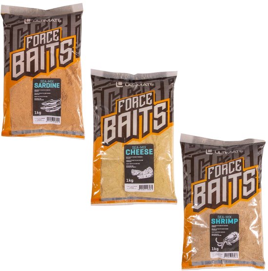 Ultimate Sea-Mix Groundbait Pack (3kg) - Lokvoer
