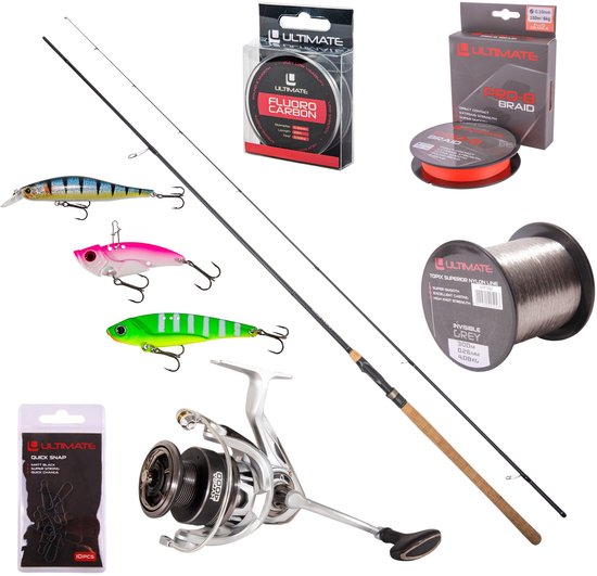 Ultimate Sea Trout Complete Hengelset - Roofvis Set van Ultimate
