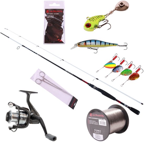 Ultimate Snoek & Baars Hengelset 1.85m (3-15g) - Roofvis Set