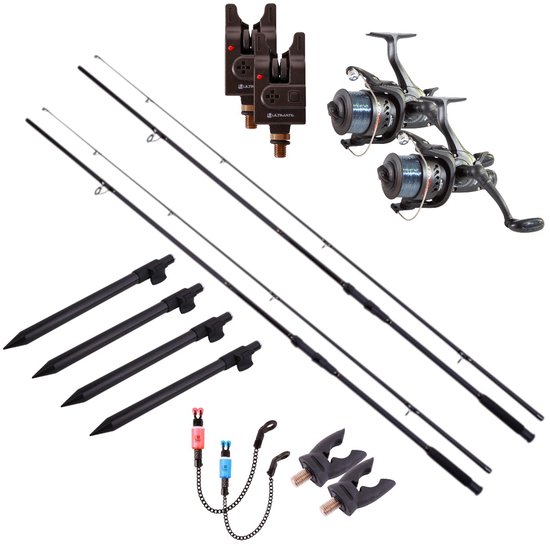 Ultimate Specimen Stalker Carp Set - Karper Set van Merkloos