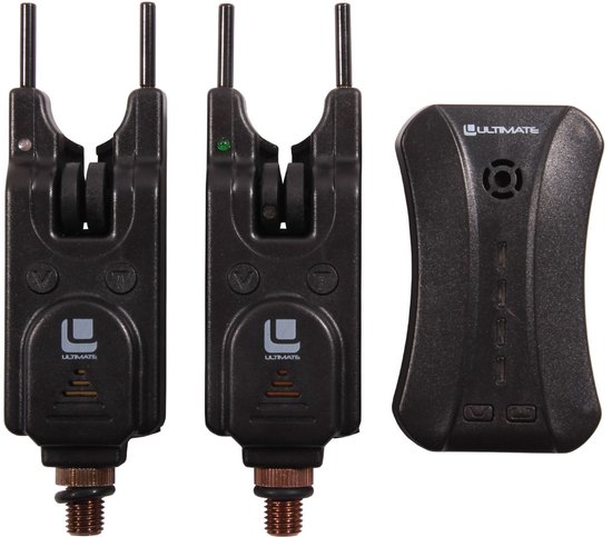 Ultimate Storm Bite Alarm Beetmelder Set 2+1 - Beetmelder van Merkloos