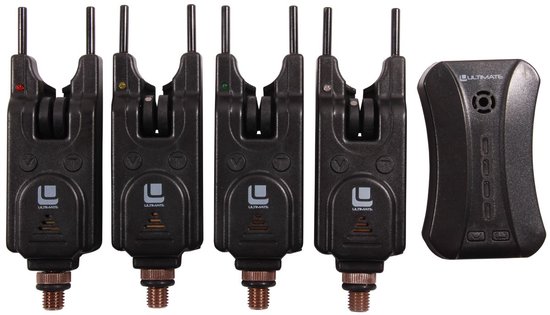 Ultimate Storm Bite Alarm Beetmelder Set 4+1 - Beetmelder van Merkloos
