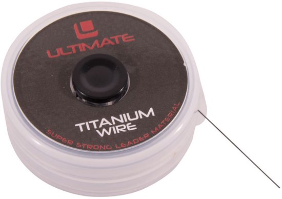 Ultimate titanium wire 20lb 5m - Roofvis Onderlijnmateriaal