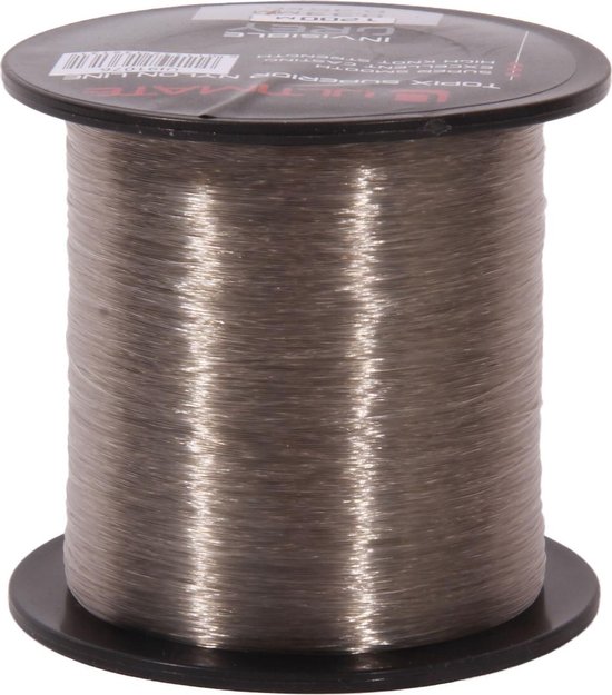 Ultimate Topix nylon invisible grey 1200m 0,30mm 5,33kg | Nylon vislijn van Ultimate