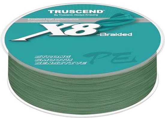 Ultradunne 8-voudige Gevlochten Vislijn - 10lb/300yds, Sterk en Glad - Vissaccessoires